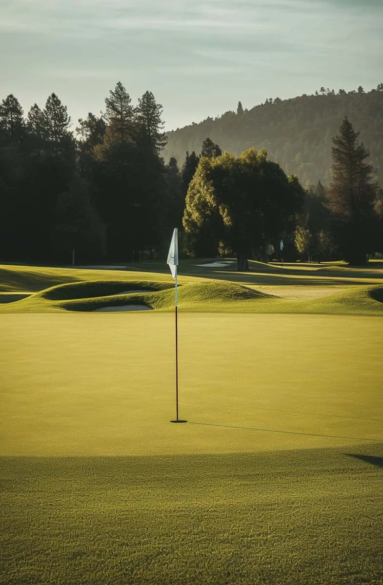 Weitläufiger Golfplatz am Grand Elisabeth Wellnesshotel Bad Ischl in ruhiger Naturkulisse.
